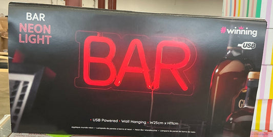 Winning Bar Neon Effect Lamp - USB Powered