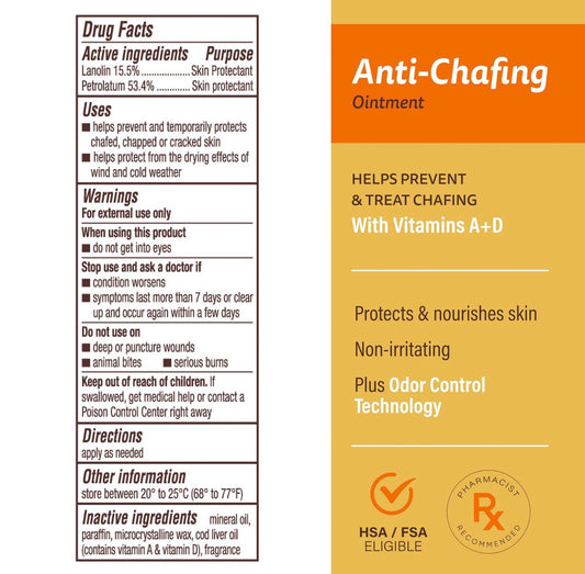 A+D Anti-Chafing Ointment.