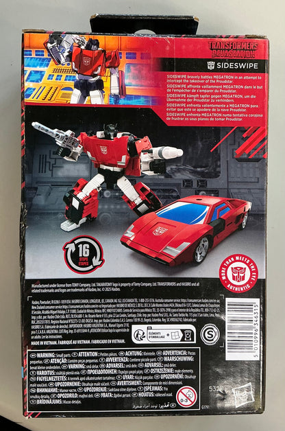 Transformers studio series Devastation Sideswipe - DAMAGED BOX