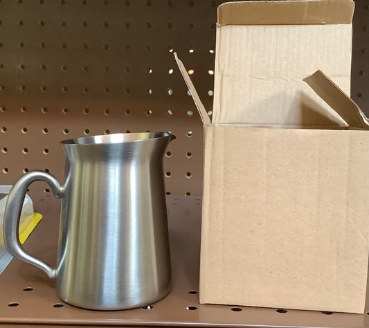 (Clearance) 8oz. Creamer Brushed Finish