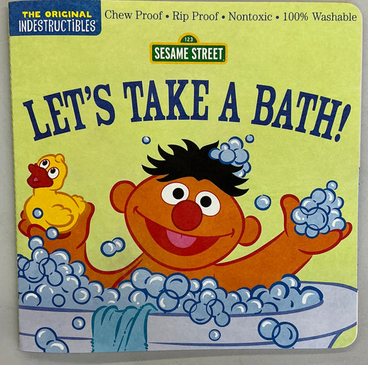 Sesame Street: Let's Take a Bath! book