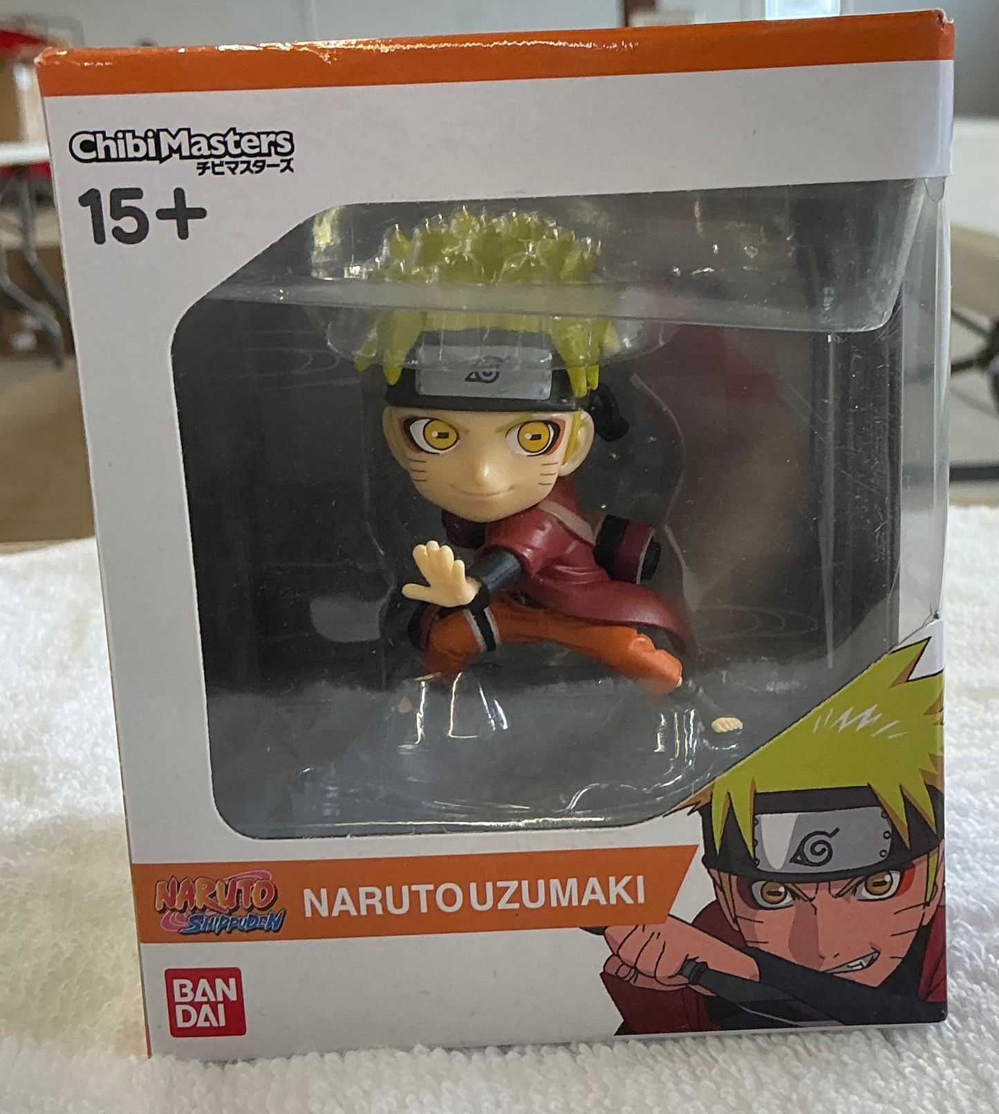 Bandai Chibi Masters Naruto Shippuden action figure of Naruto Uzumaki