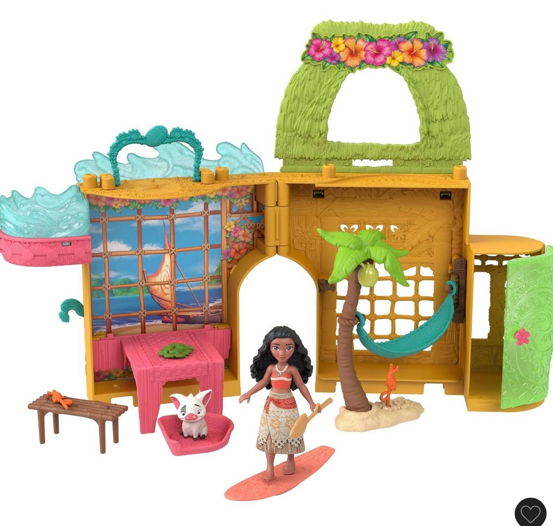 Disney Princess Moana island home stacking doll house