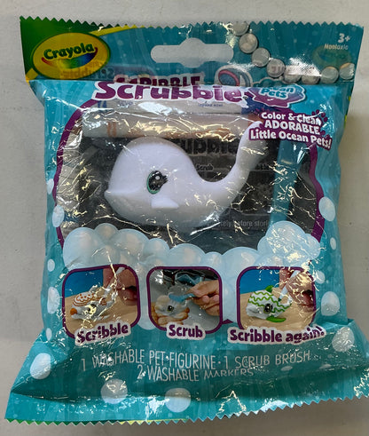 Crayola Scribble Scrubbie Ocean Pets 1-count