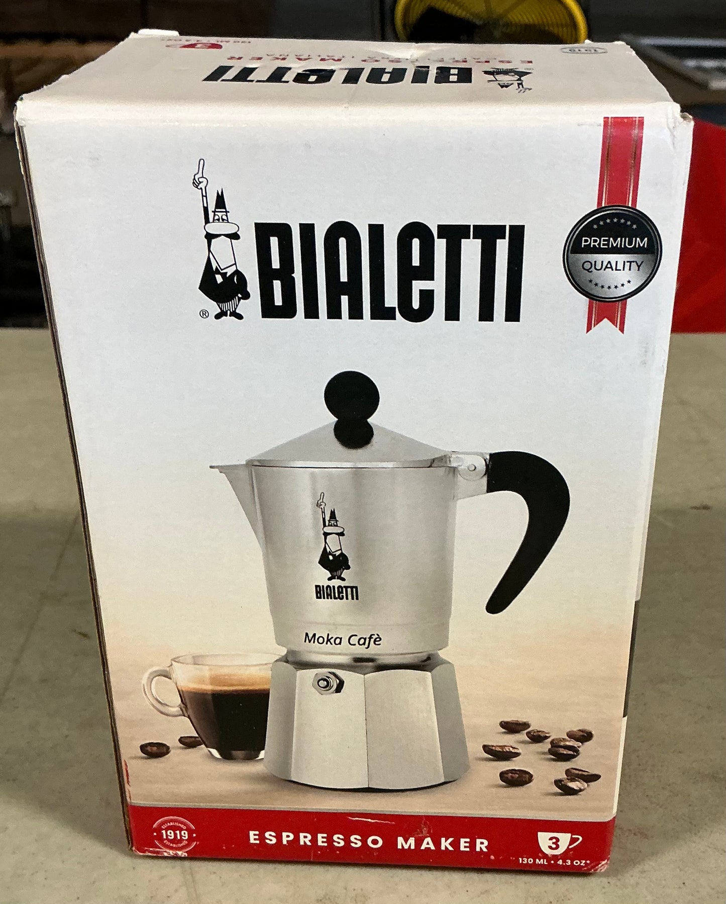 Bialetti espresso maker - COSMETIC FLAWS - OPEN BOX