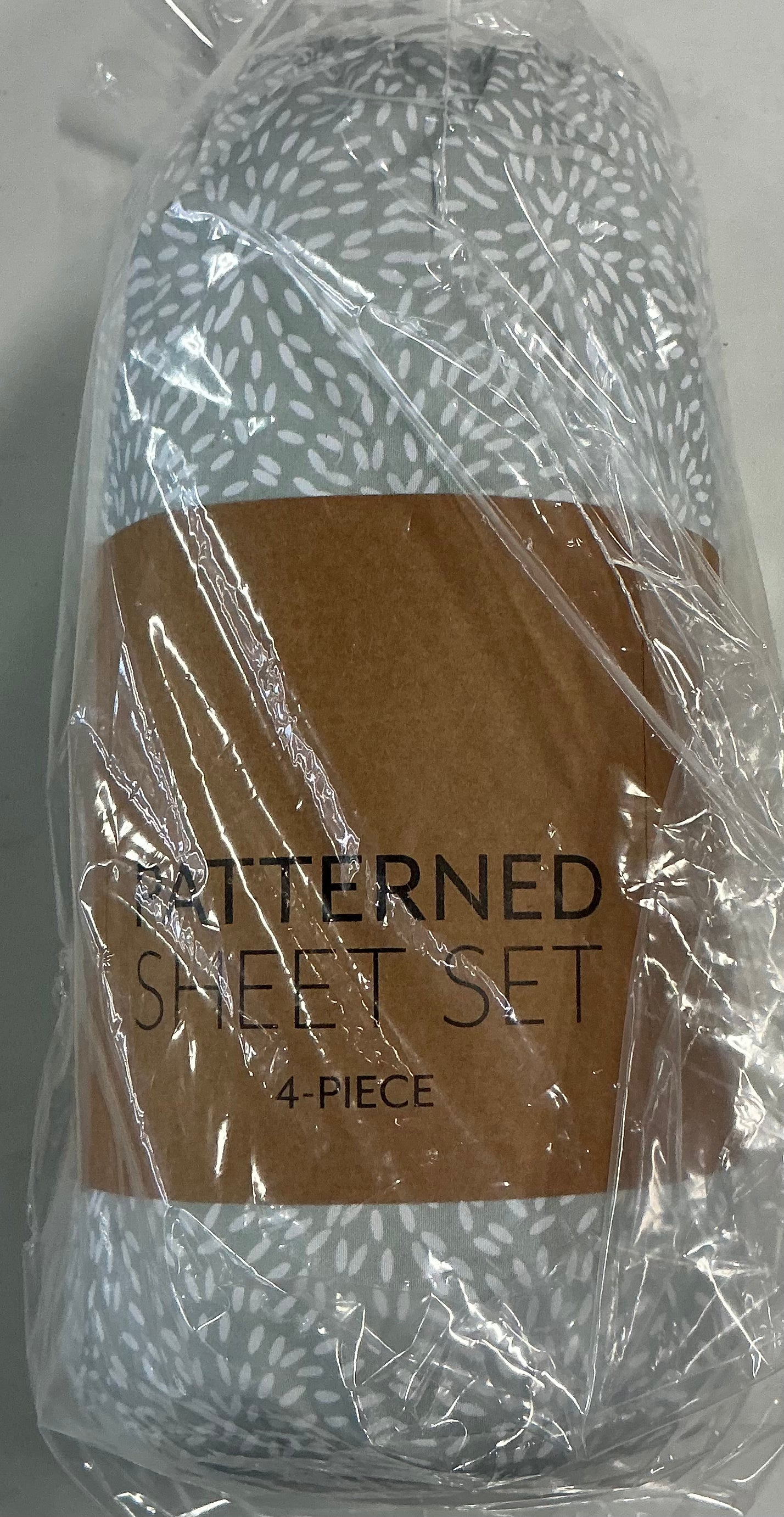 Casual Comfort™ Premium Ultra Soft Patterned 4 Pieces Sheet Set Queen-Included(1 Flat Sheet,1 Fitted Sheet and 2 Pillowcases)