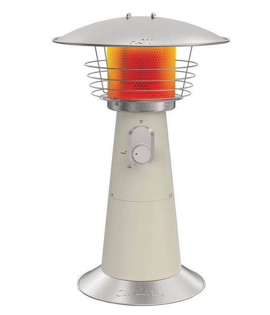 Cuisinart tabletop patio heater color bone - OPEN BOX - PICK UP ONLY