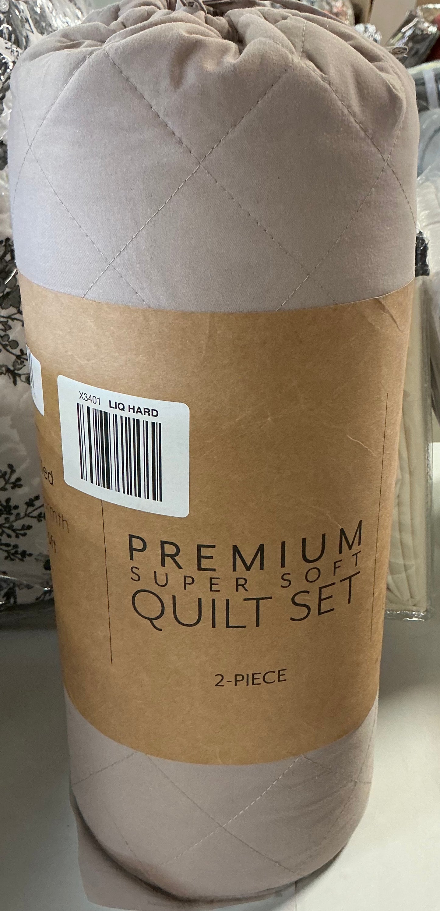 Casual Comfort Diamond Stitch Quilt Set 2 Pieces Twin/Twin XL