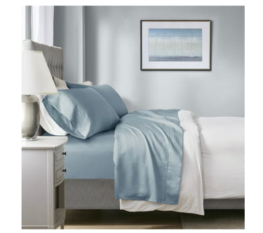 Madison Park 1000 Thread Count Temperature Regulating Treated Sheet Set king
