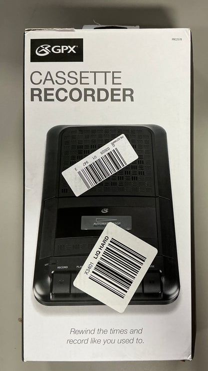 GPX Recorder + Cassette Player