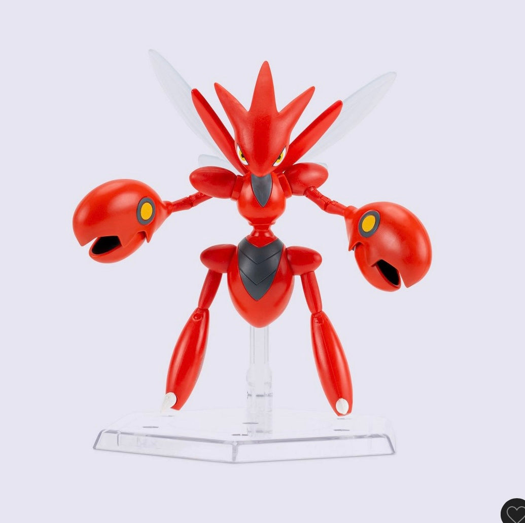 Pokémon select 6” articulated figure Scizor action figure - DAMAGED PACKAGE - PRODUCT IS NEW