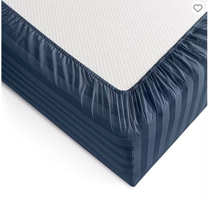 Fieldcrest Classic Stripe 400tc Cotton Sheet Set king