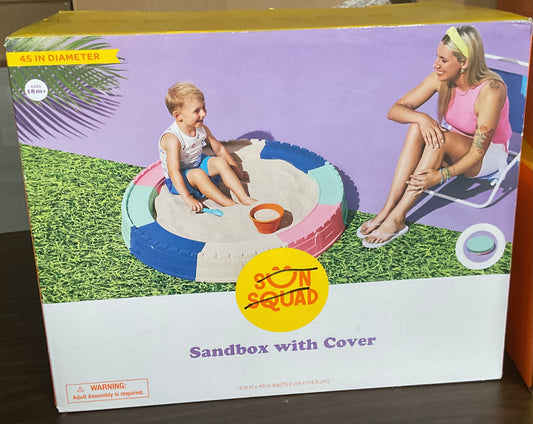 Castle Fort Sandbox with Floor -Ideal for Ages 1.5 and Up