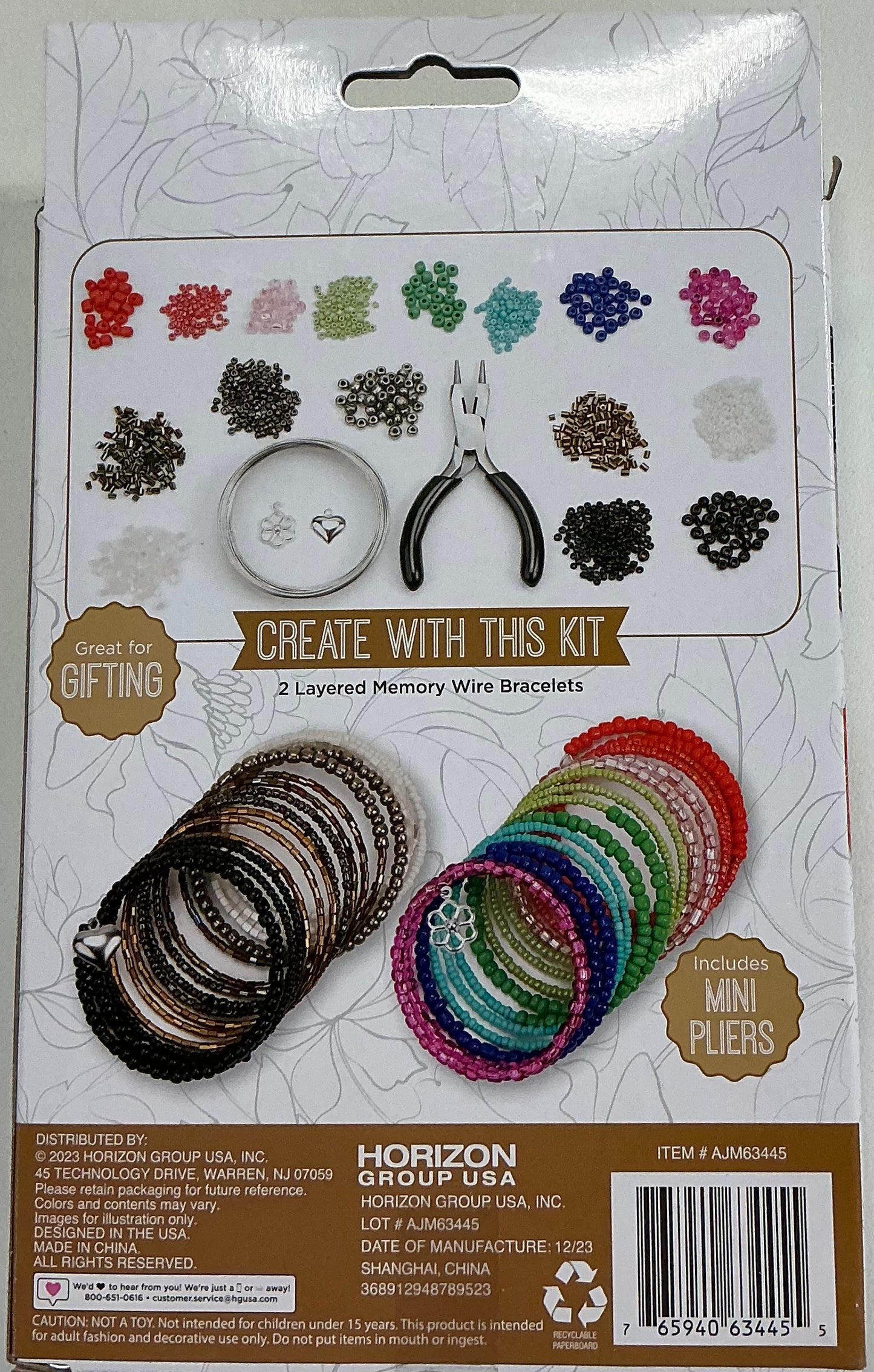 For the Love of Beading memory wire jewelry starter kit