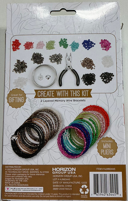 For the Love of Beading memory wire jewelry starter kit