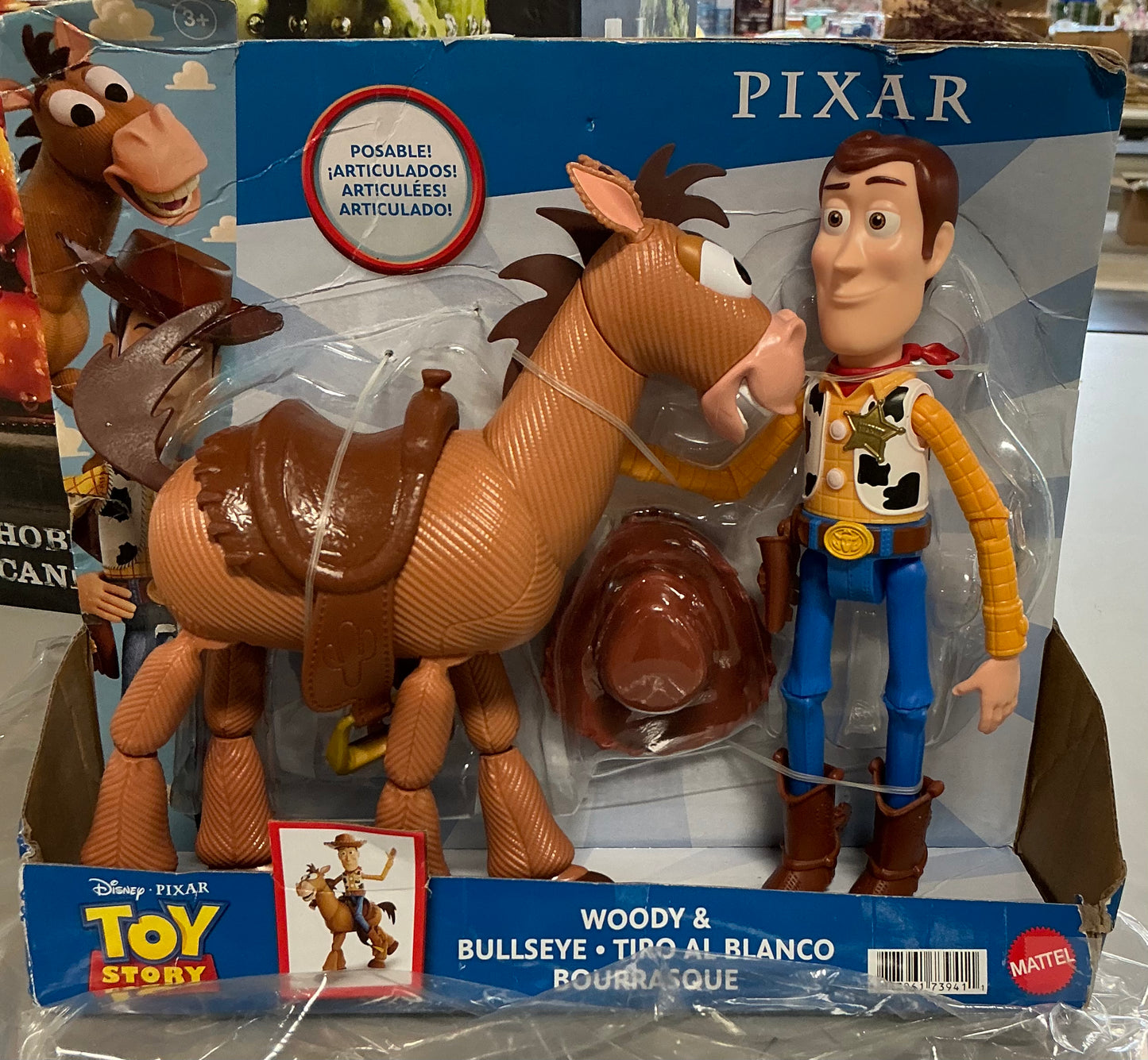 Disney Collection Toy Story Woody and Bullseye Action Figures