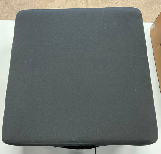 Solid deep seat cushion set black 20” (W) x 20” (D) x 5” (Thick) - PICK UP ONLY