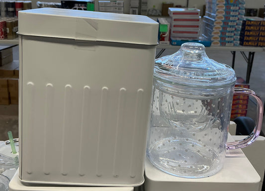 Tin Storage-White