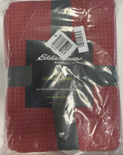 Eddie Bauer Solid 100% Cotton Blanket king