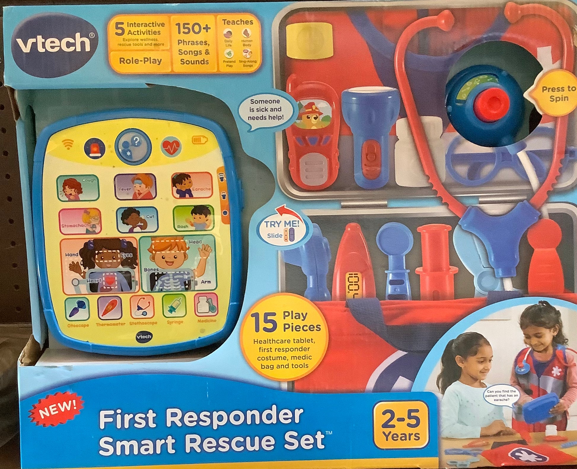 VTech® First Responder Smart Rescue Set™ 15-Piece Kit With Tablet ...
