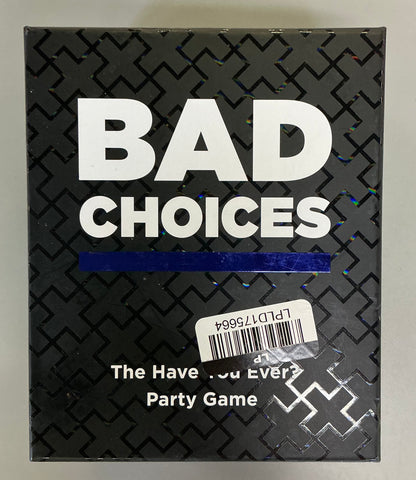 Bad Choices board game