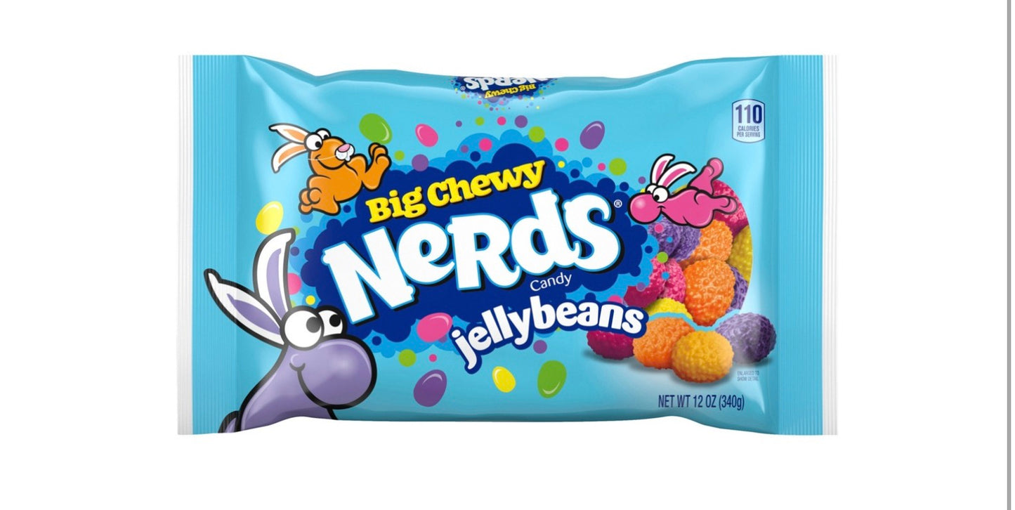 12-ounce bag of Big Chewy Nerds Jelly Beans
