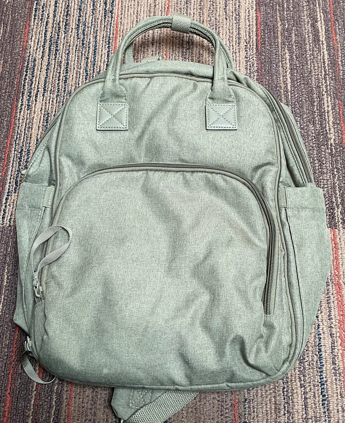 (Clearance)Cargo Diaper Backpack - Olive