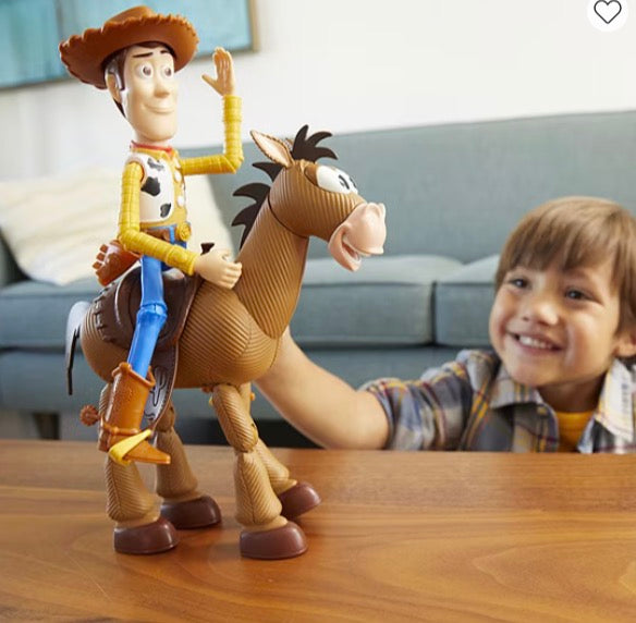 Disney Collection Toy Story Woody and Bullseye Action Figures