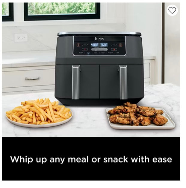 Ninja Foodi 6-in-1 8 Quart 2-Basket Air Fryer with DualZone Technology