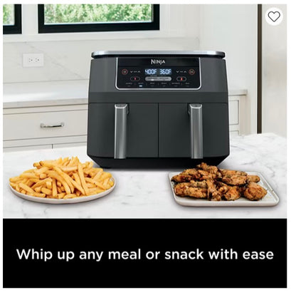 Ninja Foodi 6-in-1 8 Quart 2-Basket Air Fryer with DualZone Technology