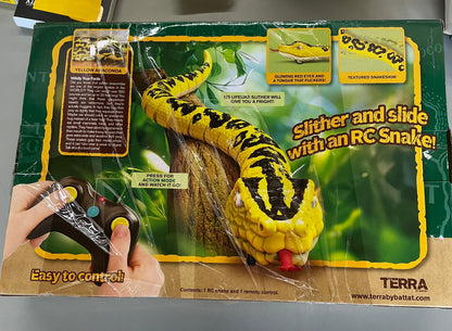 TERRA by Battat giant anaconda remote control snake - OPEN BOX