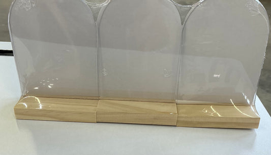 3 count signs-Clear Arch