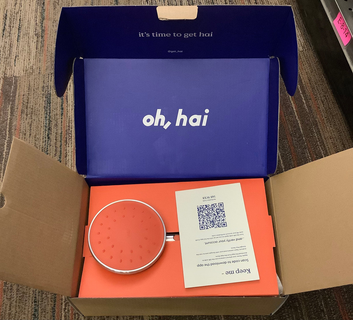 (Clearance)FINAL SALE Smart 2-Spray Wall Mount Handheld Shower Head 1.8 GPM in Persimmon