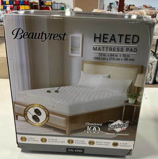 Beautyrest Heated Mattress Pad size Cal king