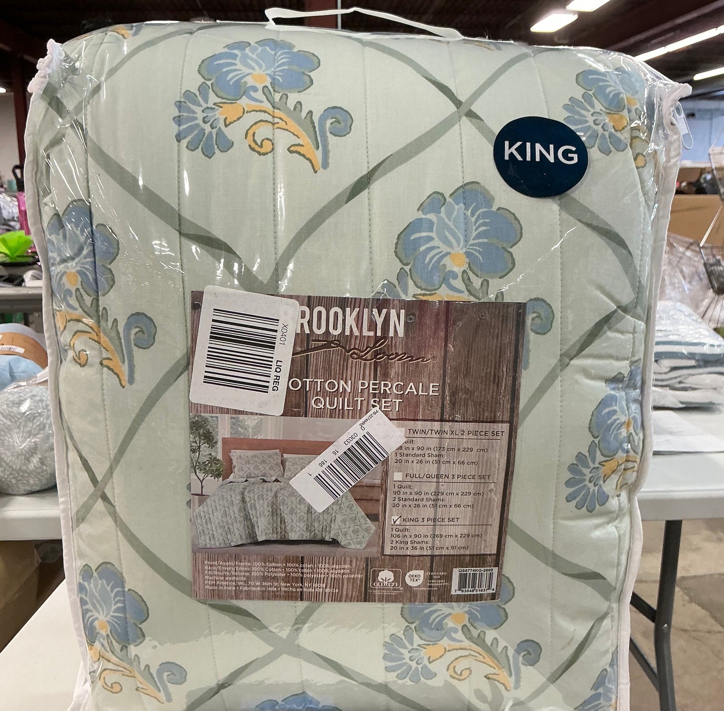 Brooklyn Loom Olivia Easy Care Comforter Set king
