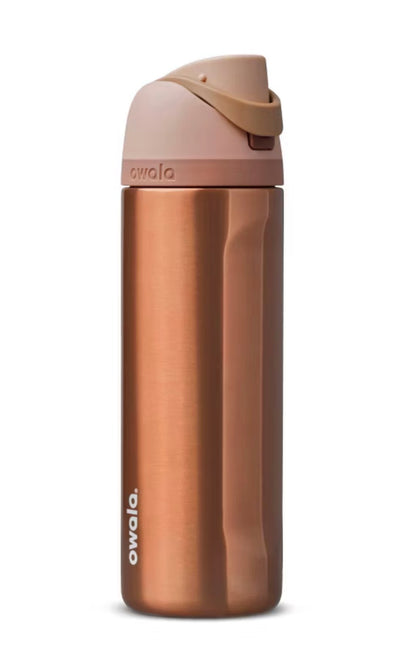 Owala 32 fl oz Stainless Steel FreeSip Water Bottle - In Good Company - MINOR COSMETIC DAMAGE (see pictures)