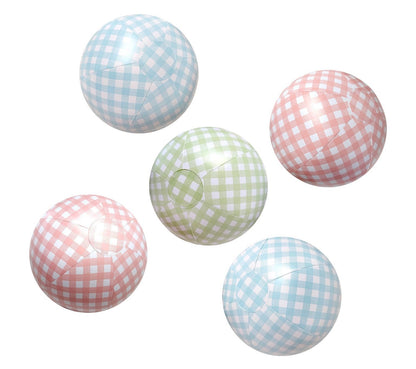 Minnidip 5ct balloon garland, gingham print