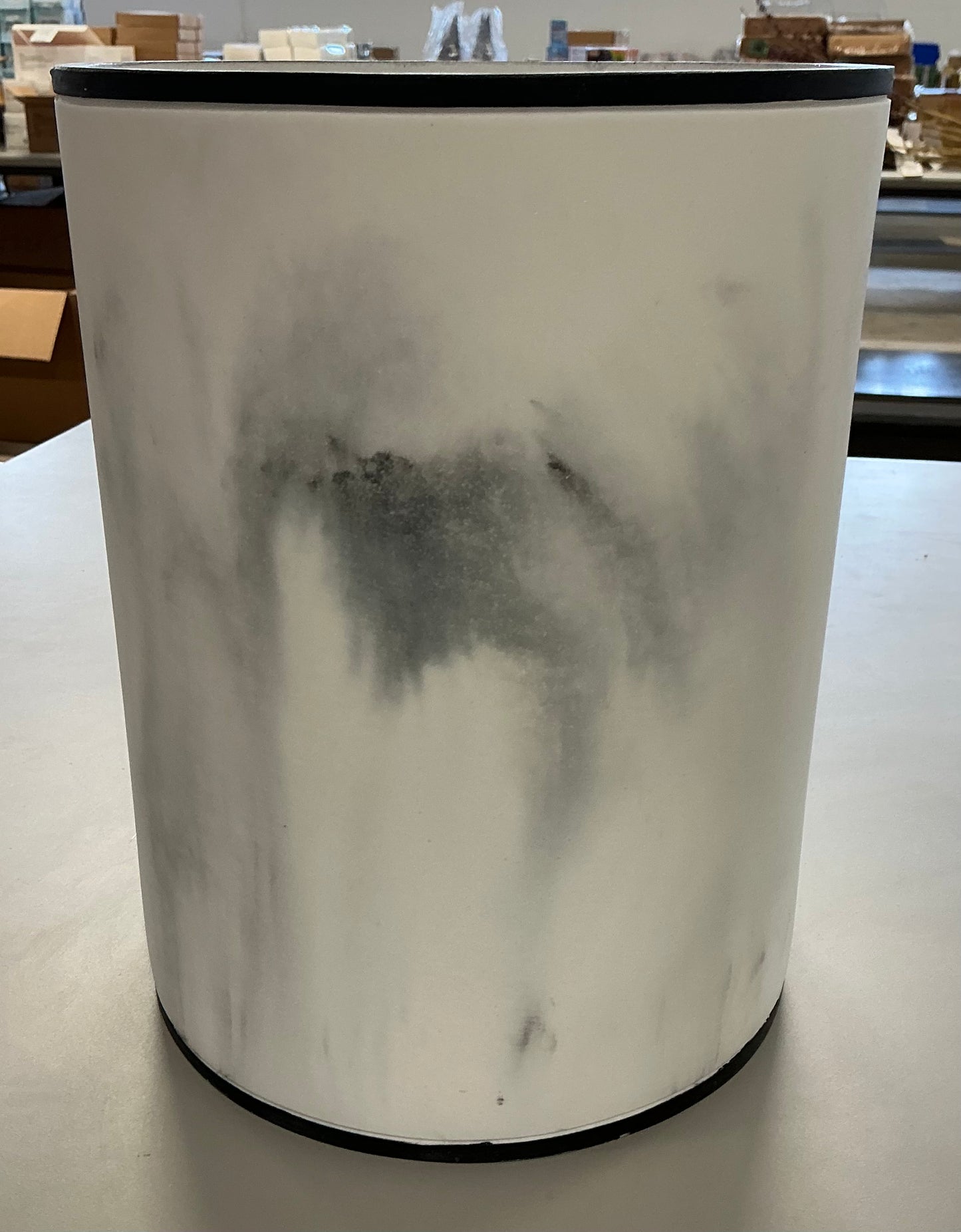 Avanti Jasper Trash Can, Measurements: 7.97 Length/Inches, 7.87 Width/Inches, 10 Height/Inches