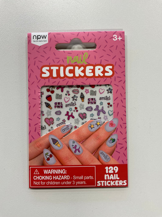 Spring Nail Stickers - 129 count