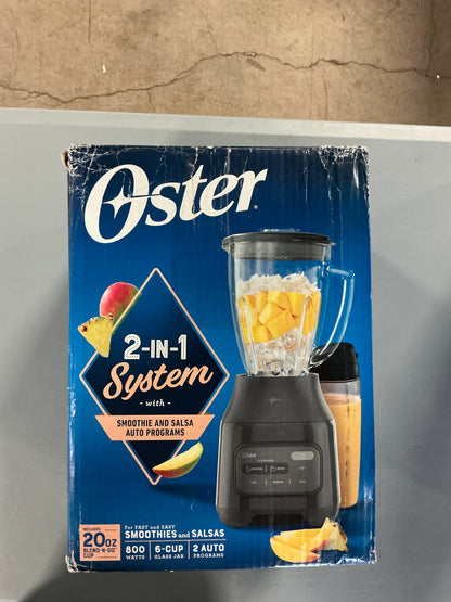 Oster 8-Cup Party Jar 3-Speed Blender - open box