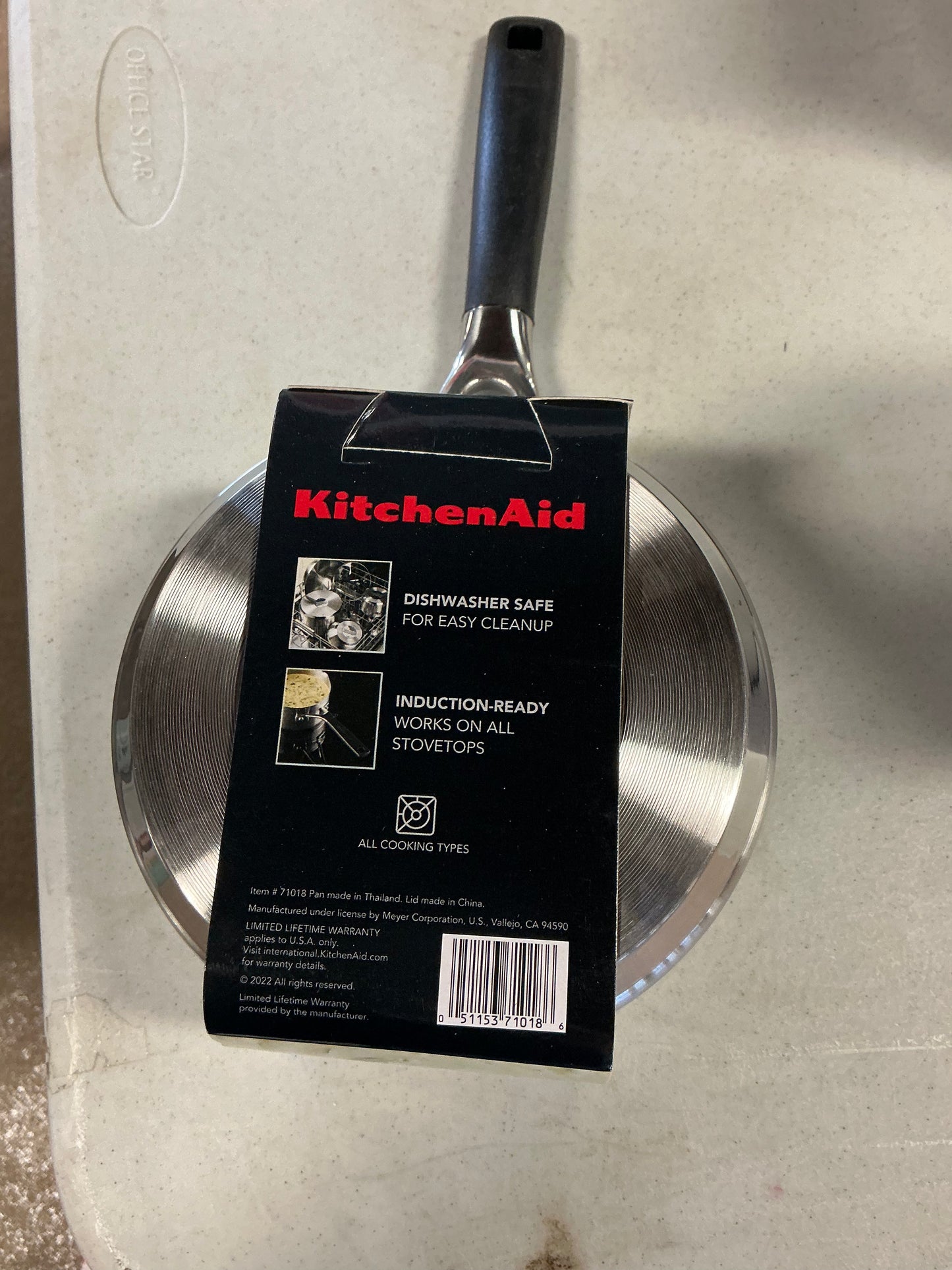KitchenAid Stainless Steel 1-qt. Sauce Pan