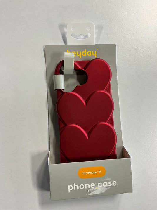 Red Heart Phone case for iPhone 17