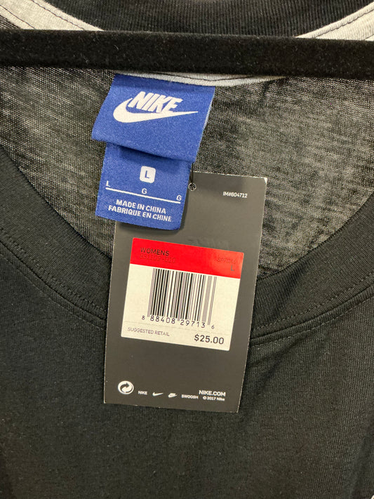 Women’s Nike Tank Top blk/wht - Size Large