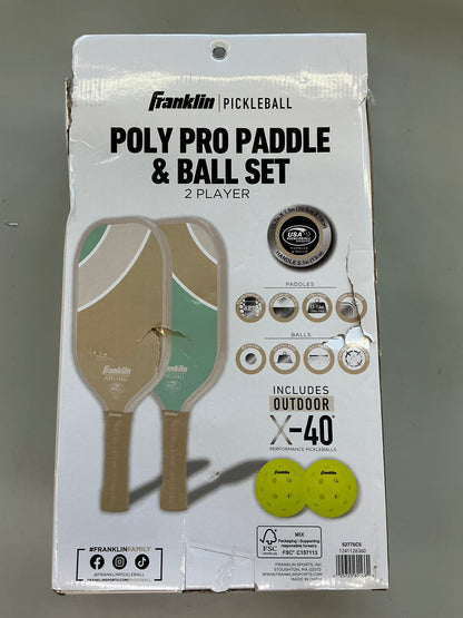 Franklin Pickleball Poly Pro Paddle & Ball Set