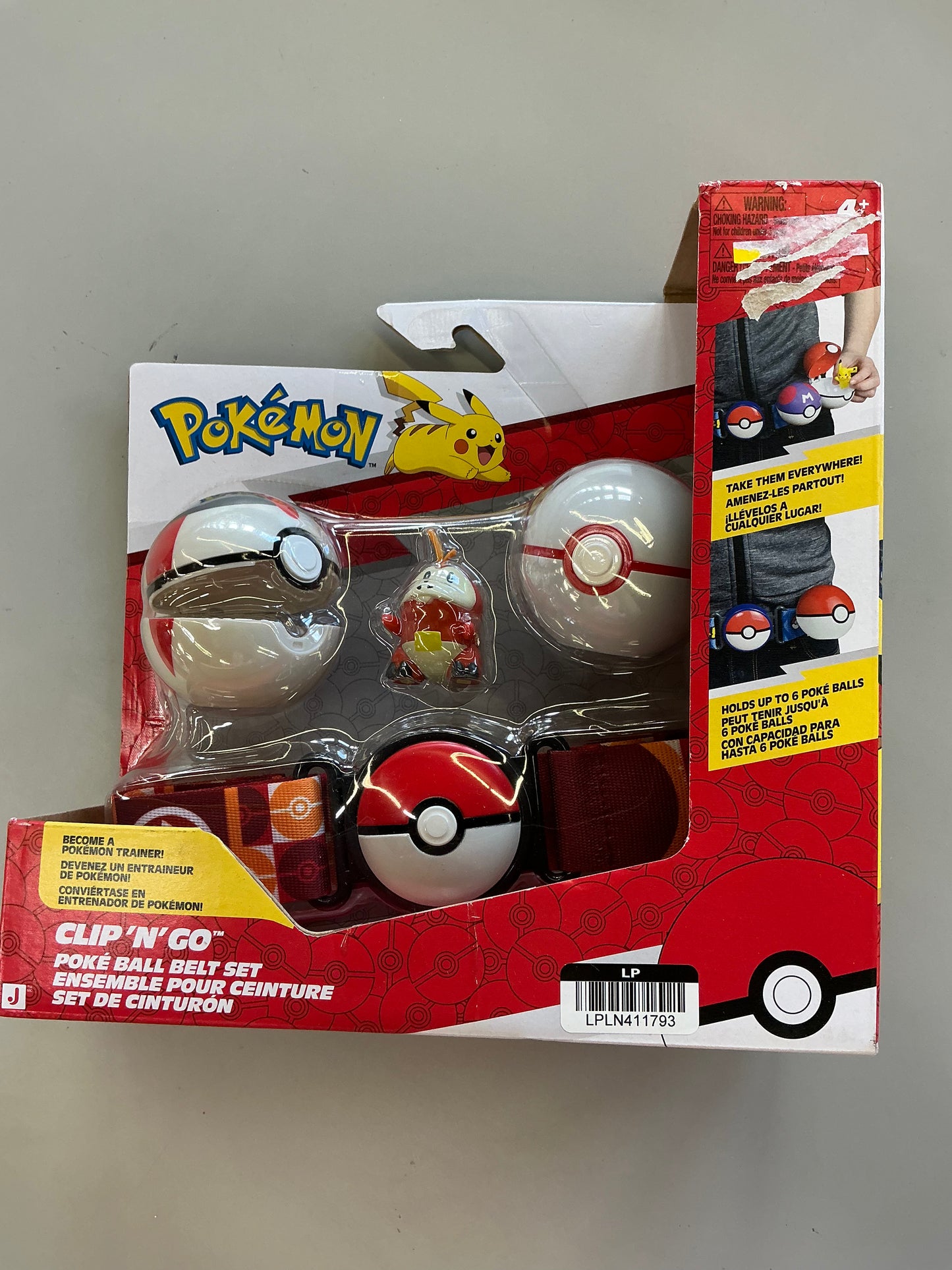Pokémon Clip N Go Poke Ball Belt Set