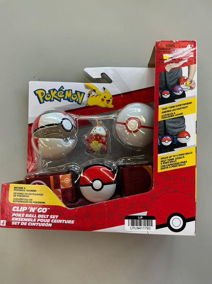 Pokémon Clip N Go Poke Ball Belt Set
