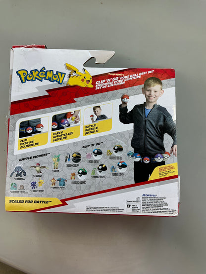 Pokémon Clip N Go Poke Ball Belt Set