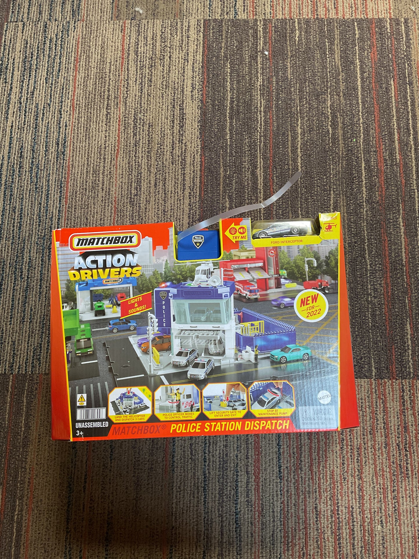 Matchbox Police Station Dispatch Trackset