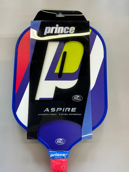 Prince Pickleball Aspire Paddle Retro Red/Green/Blue