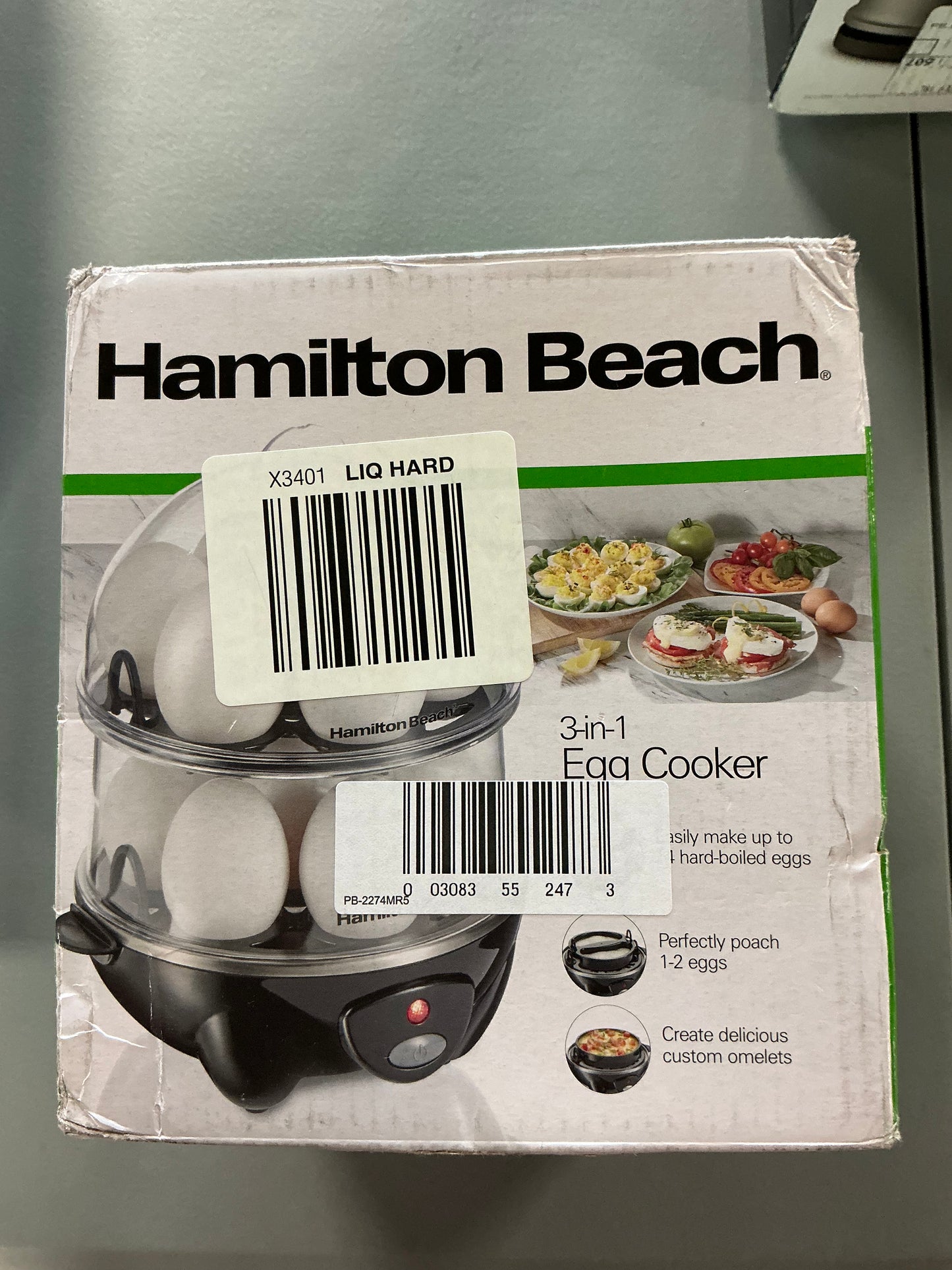 Hamilton Beach Egg Cooker - Open Box